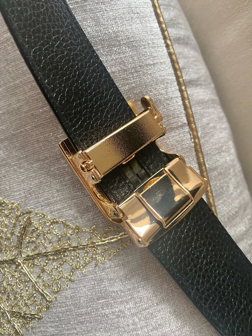 Fashion Plaid Belt Unisex